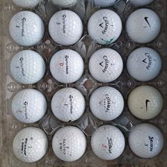 20 Used Branded Golf Balls