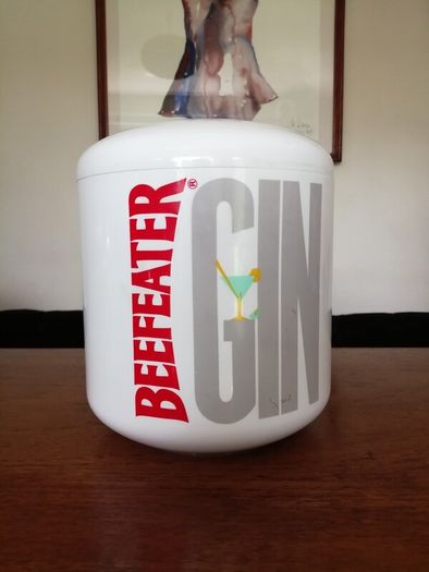 Vintage Beefeater Gin Ice Bucket Made in England