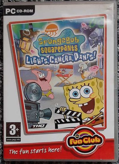 SpongeBob SquarePants: Lights, Camera, Pants! PC Fun Club Edition