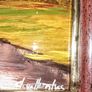 Clive Hughes oil painting on canvas Image 3