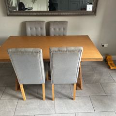 kitchen dining table & 4 chairs