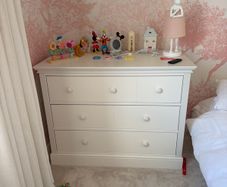 mama and papas wardrobe and chest of drawers