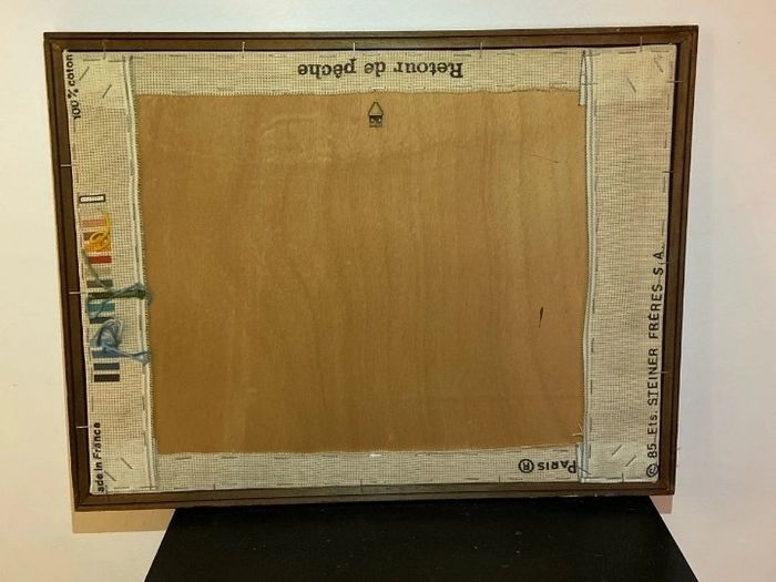Stunning handmade framed tapestry