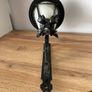 French wrought iron milk shade Paris light Image 9