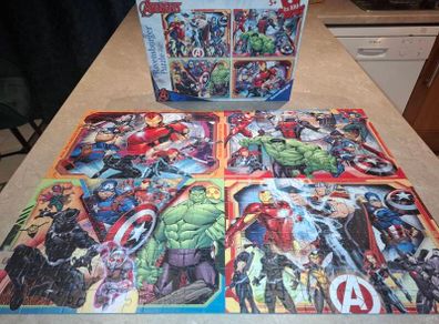 8 x 100 pce Marvel and Minions jigsaws