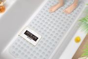 HITSLAM Non Slip Bath Mat for Tub 101 x 40 cm Clear Shower Mat - Brand New