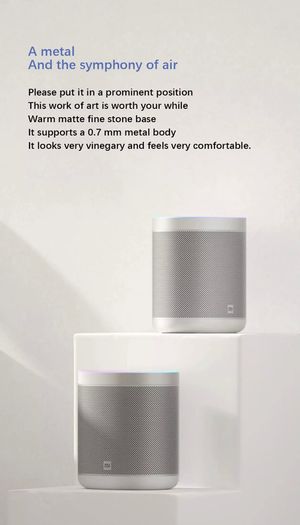 Xiaomi Mi Smart Speaker  Google Assistant Voice Control AI Smart Home Device | Bluetooth 4.2 WiFi Automation DTS