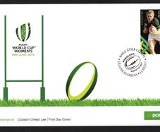 2017 Ireland Women's Rugby World Cup Commemorative Stamp An Post First Day Cover (FDC)