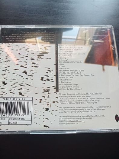 Michael Nyman Live CD