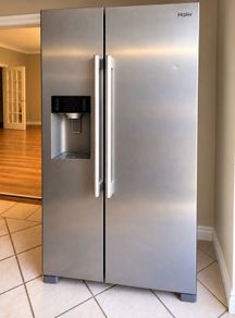 Haier American-Style Fridge Freezer with Ice Maker and Water Dispenser