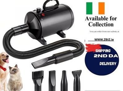 Dog Hair Dryer, 2800W Pet Grooming Hair Dryer,