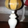 Two Vintage Marble Lamps Image 9