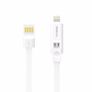 2 in 1 usb cable for iphone and samsung, htc Android phones . Iphone lightning cable Image 4