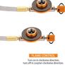 Windproof Camping Gas Stove - Odoland Portable Collapsible Outdoor Camping Stove with Piezo Ignition Backpacking Stove for Outdoor Cooking Hiking Picnic and Trekking (FREE POSTAGE) Image 2