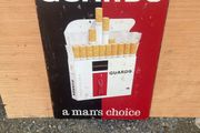 Guards Cigarette Tin Sign