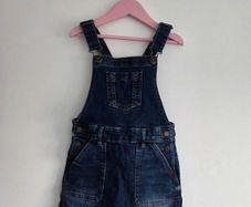 3-4years, Fatface Denim Pinafore - Like New