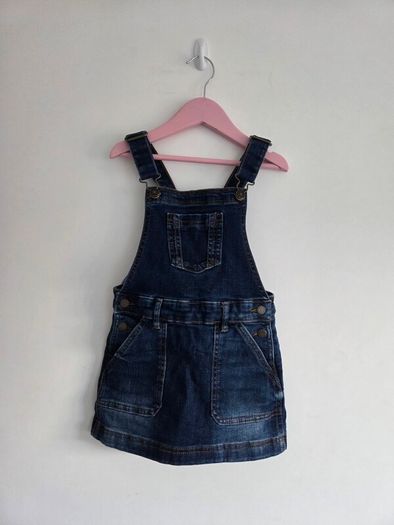 3-4years, Fatface Denim Pinafore - Like New