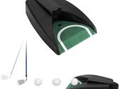 Golf Putting Machine, Golf Putting Trainer Automatic Putt Return, Golf Ball Automatic Putting Returning Machine, Auxiliary Golf Practice Device for Men Outdoor Indoor Yard Home Office