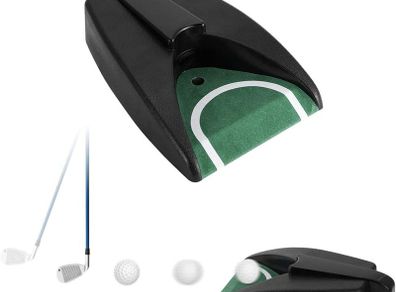 Golf Putting Machine, Golf Putting Trainer Automatic Putt Return, Golf Ball Automatic Putting Returning Machine, Auxiliary Golf Practice Device for Men Outdoor Indoor Yard Home Office