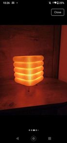 Minimalist Ribbed Lamp