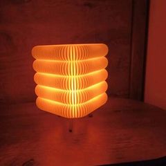 Minimalist Ribbed Lamp