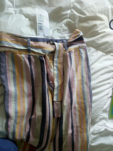 BNWT M&S Stripe Trousers 10_11yrs
