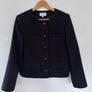 Reiss Nola Cropped Wool Jacket Image 2