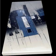 Ex-Harrods Modern Abstract Canvas Painting