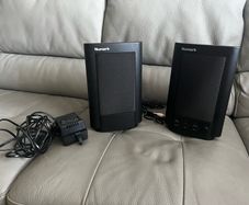 10" Bookshelf amplifier powered Monitor speakers pair