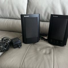 10" Bookshelf amplifier powered Monitor speakers pair
