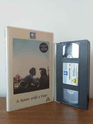 A Room With A View Video Cassette Tape 1986 Large Clamshell Box