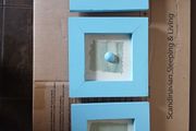 Shell photo frames x3