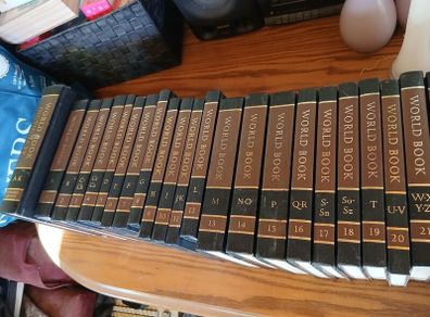 World book encyclopedia collection