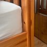 Solid pine bed frame single Image 4