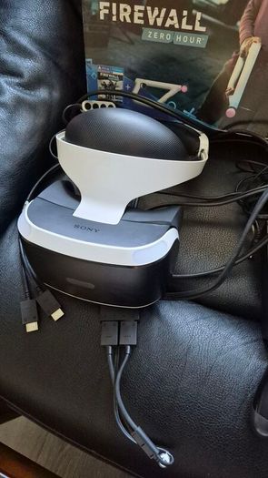 ps4 with vr, accessories and 16 games