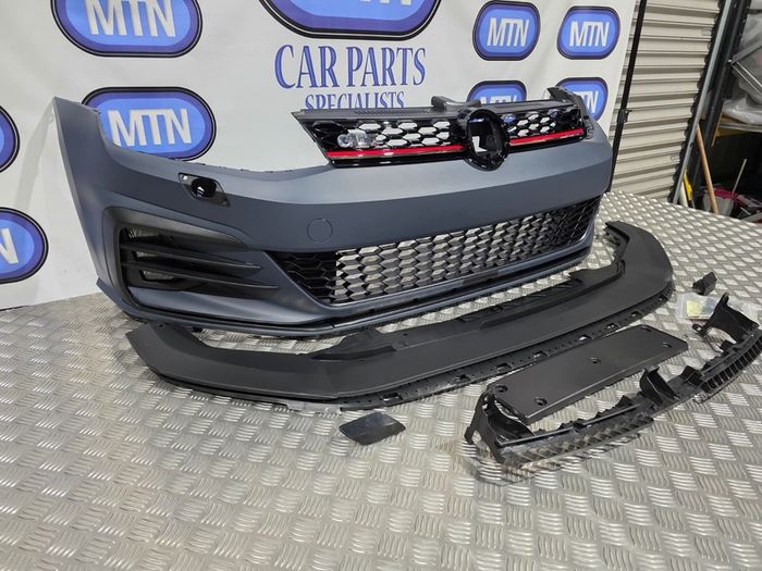 Front And Rear Bumper / Kit For Vw Golf Mk7 To Mk 7.5 Gti Gtd Mk