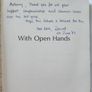 With Open Hands.by Henri Nouwen. Photographs  By Ron P. Van  Den Bosch. Paperback In Good Condition Image 7