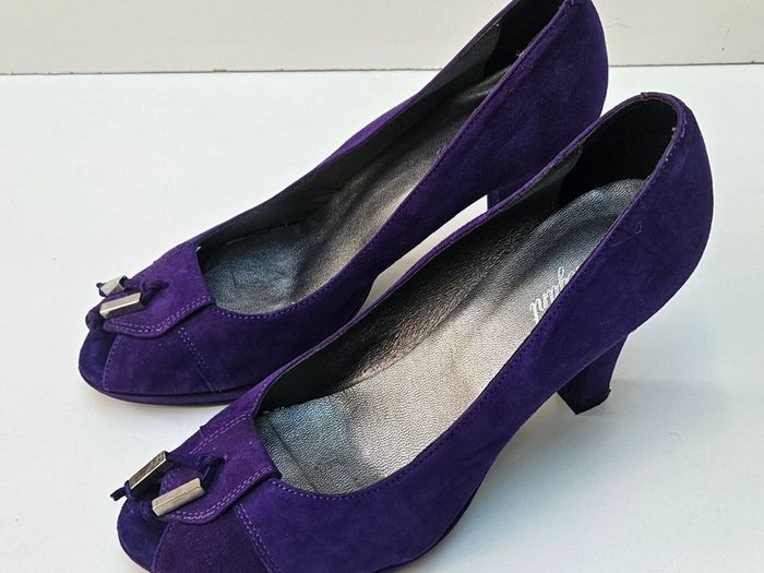 Purple Open Toe Sandals