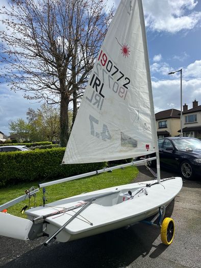 Laser sailing boat for sale