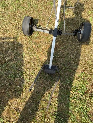 Used MacGregor collapsible golf cart.