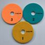 3 STEP White polishing pads + FREE Backer Image 2