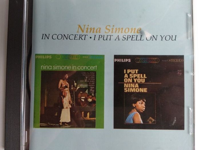 Nina Simone - In Concert / I Put A Spell On You CD (1990) 2 on 1 CD EX+ Out Of Print