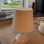 Modern White Table Lamp Image 4