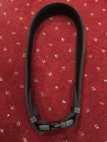 Black Utility Belt (size small). Ideal for security or ambulance service personel.