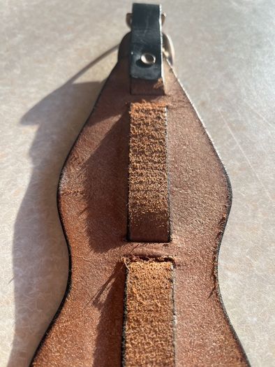 Vintage Collectable Horse Brass leather strap