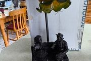 Vintage figural table lamp