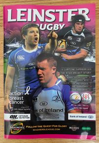 2011 Leinster v Ulster - Magners League Programme
