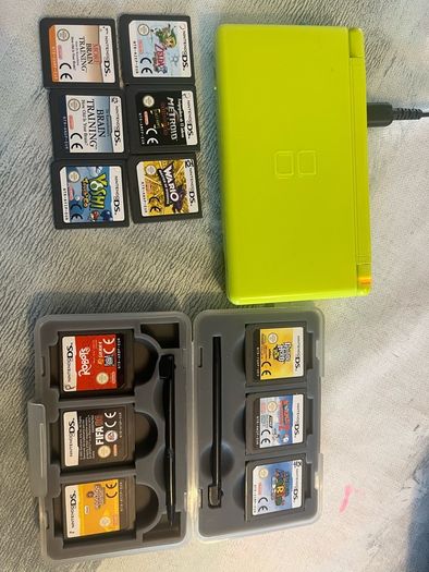 nintendo ds lime green