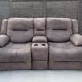 2 seater couch with console/drink holder Image 2