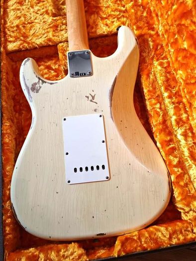 Fender Custom Shop 1960 Stratocaster Vintage White Relic (Delivery available)